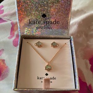 BNWT Kate Spade Earring & Necklace Set